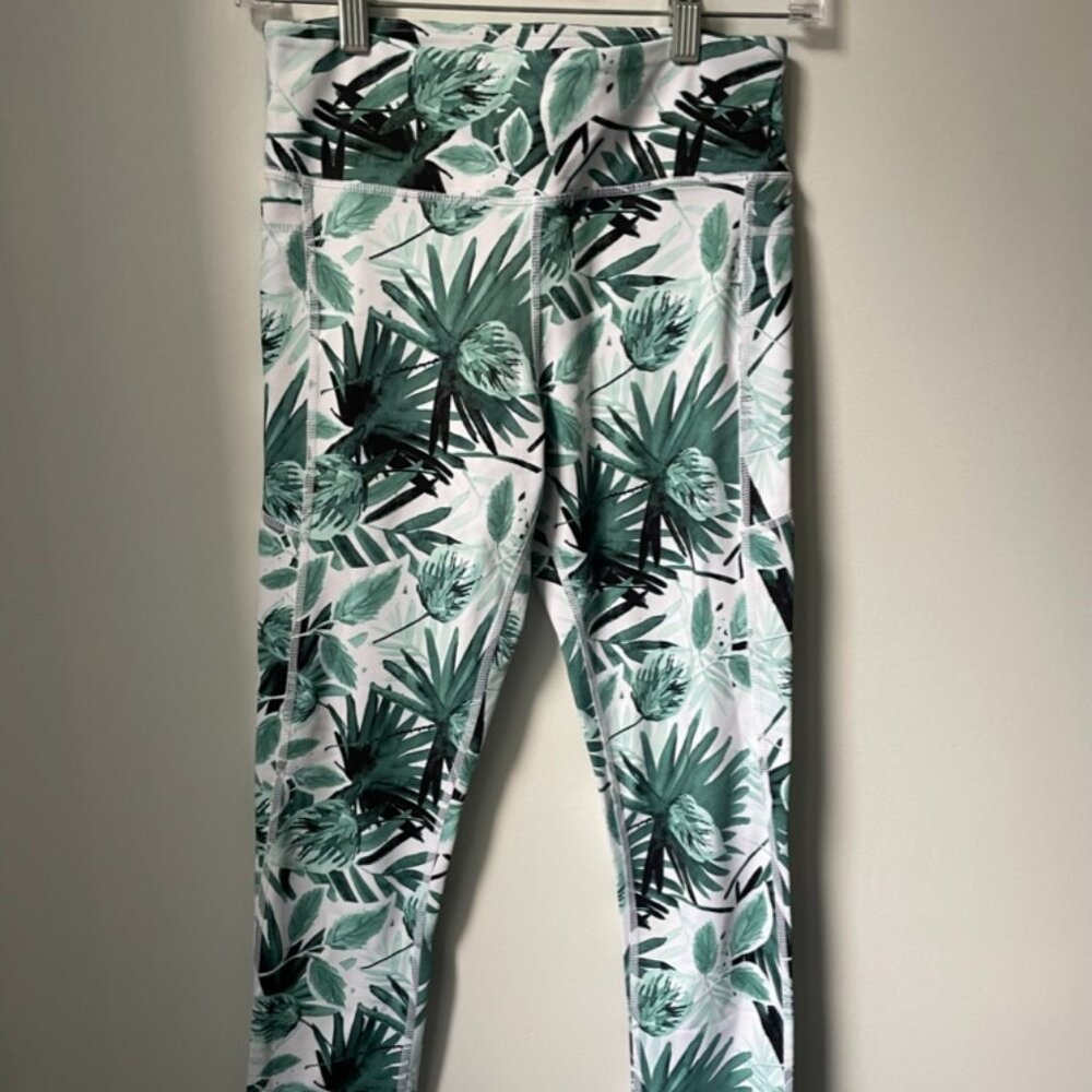 Senita Athletics Palm Print Ava Capris